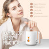 Ultrasonic Retainer Cleaner Machine 280ML, 36W White Dentures Cleaner for Mouth Guard, Aligner, Whitening Trays, Toothbrush Head, IPX5 Waterproof Braces Cleaner for Dental Aids
