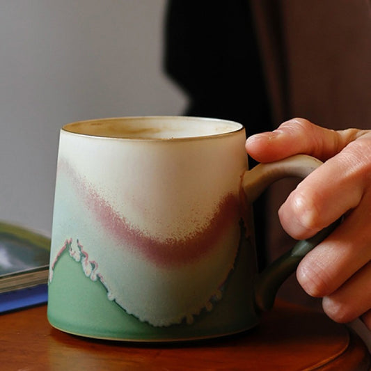 Traditional craft, mountain mug