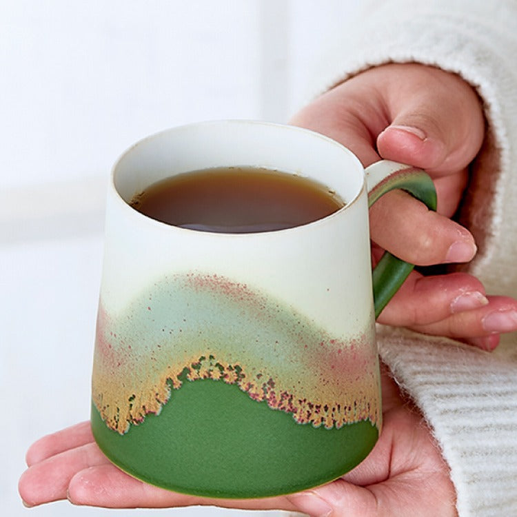 Traditional craft, mountain mug