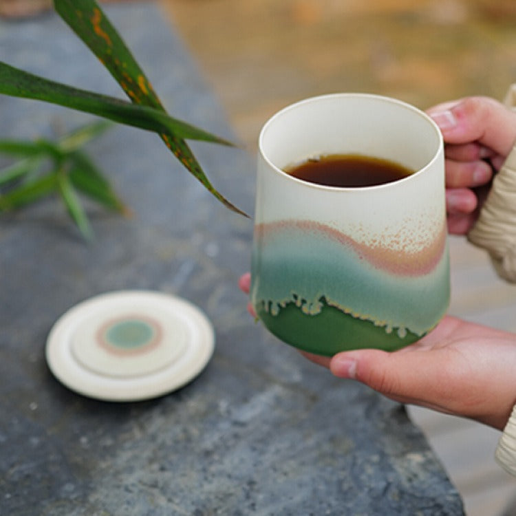 Traditional craft, mountain mug