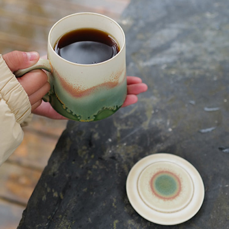 Traditional craft, mountain mug