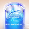 36W Ultrasonic Retainer Cleaner Machine 280ML, Khaki Dentures Cleaner for Mouth Guard, Aligner, Whitening Trays, Toothbrush Head, IPX5 Waterproof Braces Cleaner for Dental Aids
